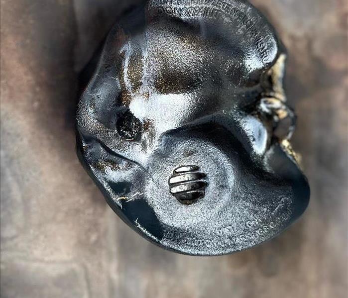 Melted Smoke Detector 